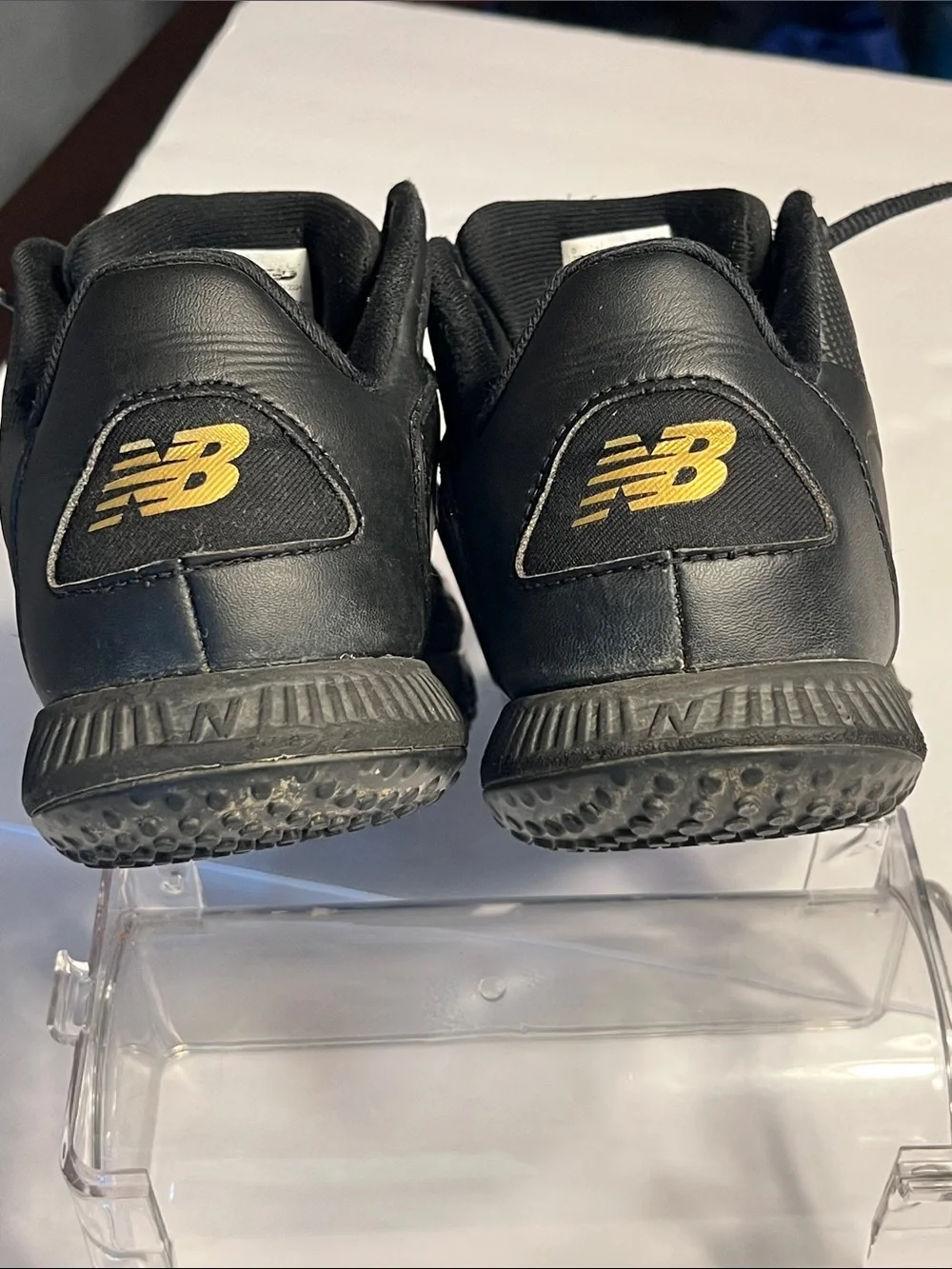 New Balance Kids S01 Black  OTANI l Sneakers with Yellow Logo